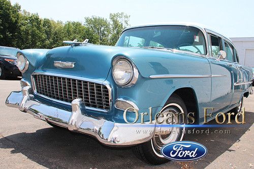 1955 chevroler belair 4dsd restored driver quality inside and out