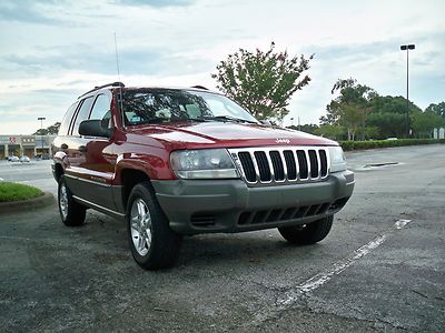 2002 jeep grand cherokee laredo,6 cyl,selec trac 4x4,automatic,$99.00 no reserve