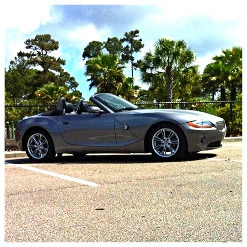2003 bmw z4 3.0i convertible 3.0l 6 speed manual clean title in hand no reserve