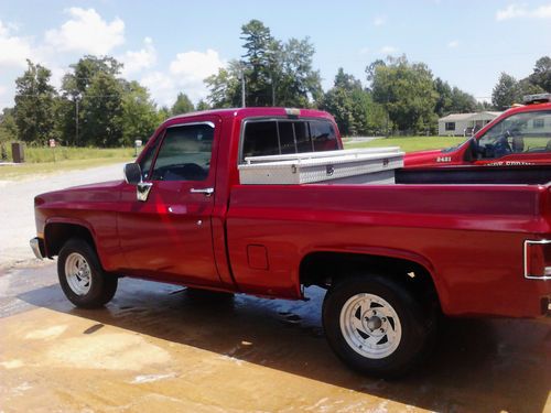 1986 chevy c10 pick up truck