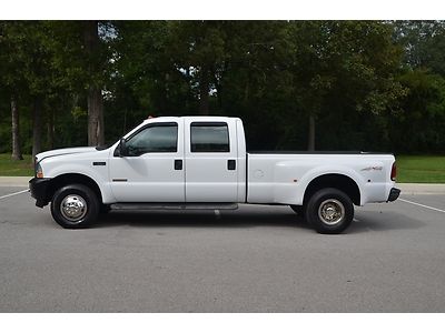 2004 ford f350 super duty diesel dually 4x4  clean carfax good records one owner