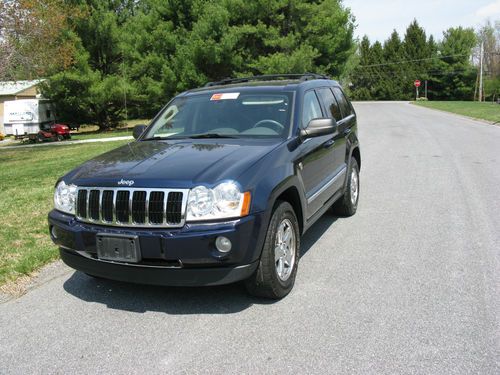 2006 jeep grand cherokee limited hemi 5.7l 4x4 navigation