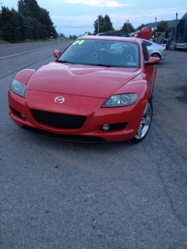 Red 2004 mazda rx-8......wow!!!!!
