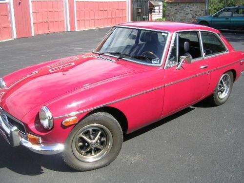1973 mgb gt fastback numbers matching 43k miles excellent condition