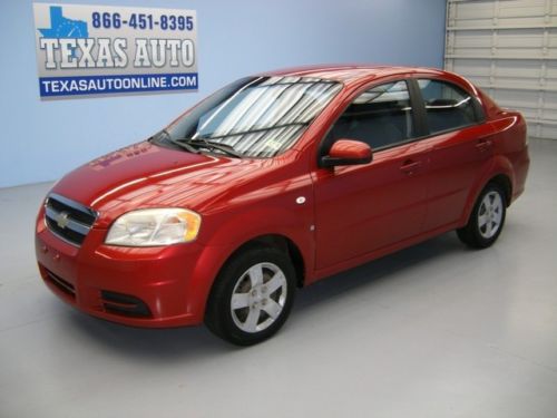 We finance!!!  2008 chevrolet aveo ls automatic air conditioning texas auto