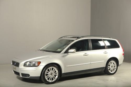 2005 volvo v50 t5 wagon sunroof leather xenons alloys auto cd clean car !