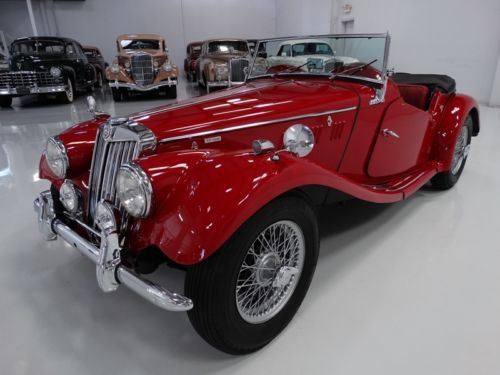 1955 mg tf roadster, california car, extensive service records!