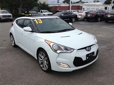 3dr cpe man w/red int hyundai veloster re:mix low miles coupe automatic gasoline