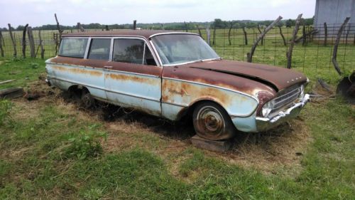 1961  ford falcon  2  door  station wagon  (like sedan delivery)