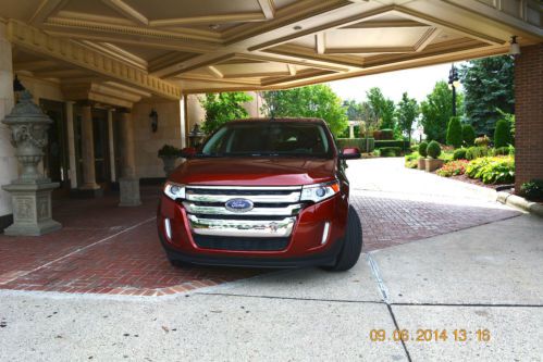 2014 ford edge limited sport utility 4-door 3.5l heated seats backup camera
