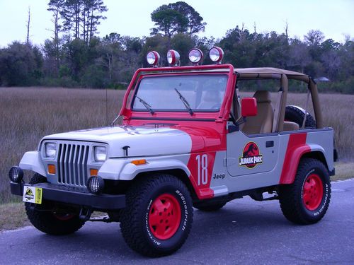 1995 jeep wrangler jurassic park custom design
