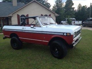 1977 international scout ii, 345 v8, automatic, 4wd
