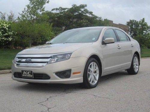 Fusion sel 2.5l i4 leather heated seats satellite radio all power no accidents