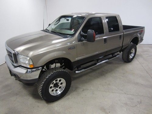03 ford f250 6.0l turbo diesel 4x4 auto crew cab short lariat colo owned 80 pix