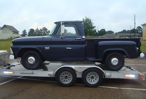 1966 chevrolet c10 swb stepside pickup truck-99% rustfree- same owner many years