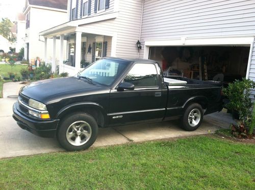 2003 chevrolet s10 ls black with single cab and includes new kobalt toolbox