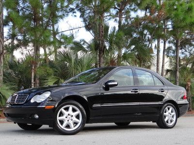 2002 mercedes c240 * no reserve * low 69k miles one owner florida rust free c230