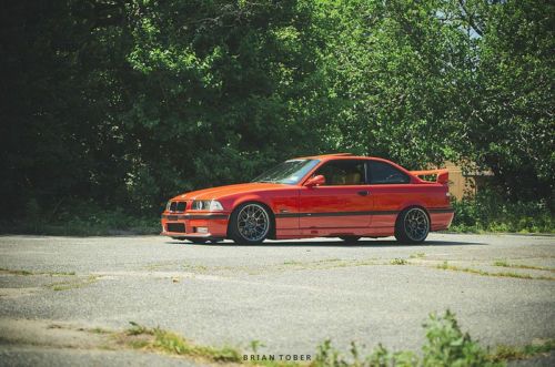 1996 bmw m3 supercharged, ferrari red paint. clean!