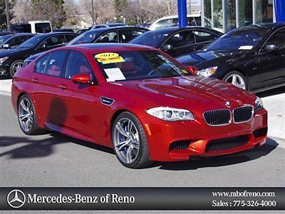 1-owner low miles..3k 2013 bmw m5 sedan *executive pkg *front active heated seat