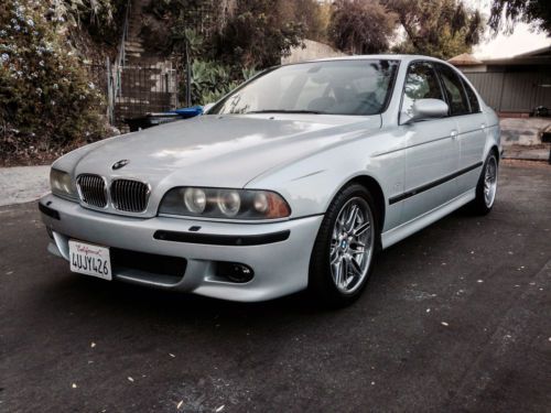 2001 bmw m5 sedan 5.0l e39 all stock very clean 2nd owner no reserve