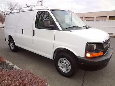 2007 chevy express cargo 3500 cargo van v-8 auto 1 owner no accidents clean
