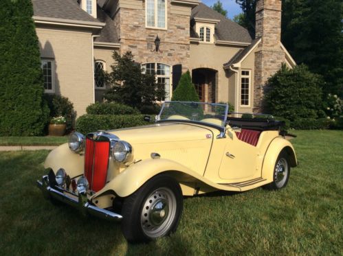 Judson supercharged td with low miles and completely restored