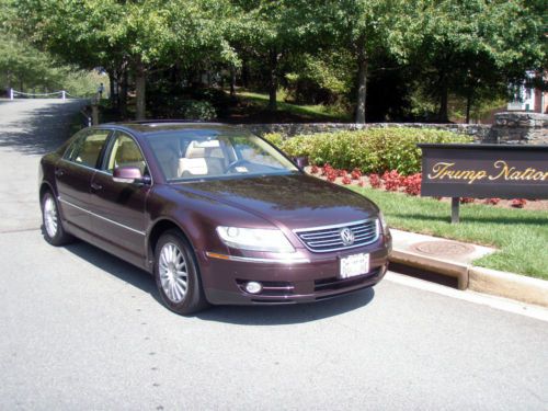 2005 vw phaeton warranty!, excellent condition w/many  options, was new @ 85k