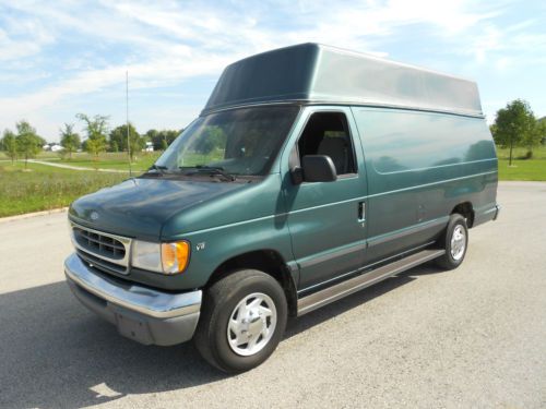 1997 ford e-250 extended hitop cargo van  nice  no reserve