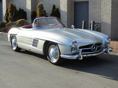 1957 300sl roadster- restored - air conditioned - exceptional