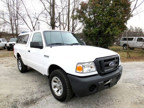 2010 ford ranger xl 4cyl camper shell 82k miles one owner great truck no reserve
