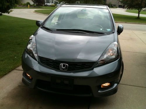 2012 honda fit low miles salvage repairable project flood water