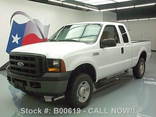 2007 ford f250 ext cab 4x4 5.4l v8 6pass side steps 78k texas direct auto