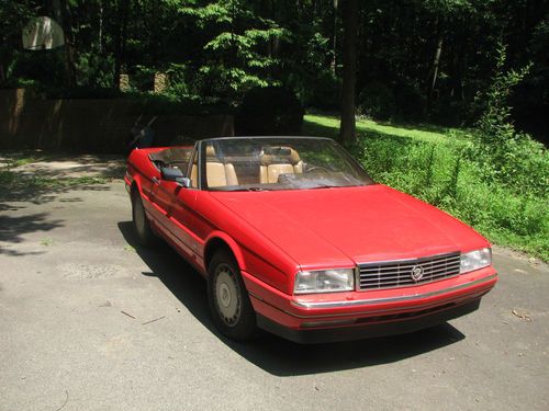 1989 cadillac allante base convertible 2-door 4.5l