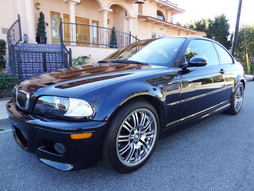 2002 bmw m3 coupe smg navigation hk sound heated seats 1 owner carfax no reserve