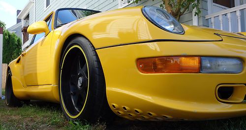 1976 porsche 911s with a 1996 techart 993 wide body turbo look