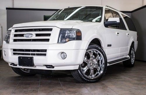 2007 ford expedition, limited el, rear dvd, 22 chrome wheels! we finance!