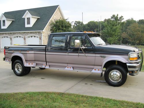 1995 ford xlt f-350 crew cab + 4x4 low low  miles