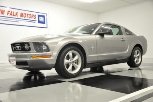 08 coupe silver sporty leather very clean low mileage mustang 09 10