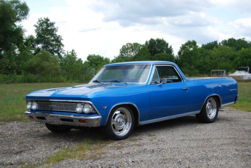 1966 chevy el camino     absolutely flawless     frame off resto