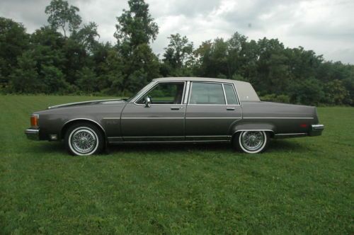 1984 oldsmobile ninety-eight regency brougham museum quality investment grade