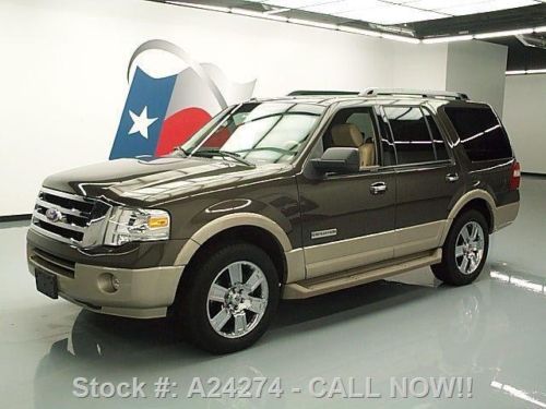 2008 ford expedition eddie bauer 8-pass leather dvd 88k texas direct auto