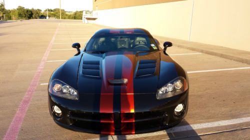 08  600hp exotic viper with custom tangeriene kandy racing stripes only 6k miles