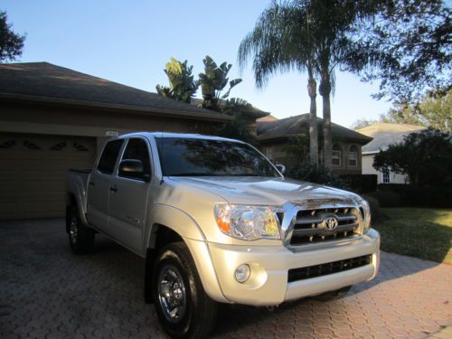 2010 toyota tacoma sr5 prerunner double-cab 6cly 4.0 2wd like new fl owned mint!