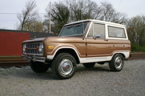 1974 ford bronco! restored financing trade-in original great driver ranger