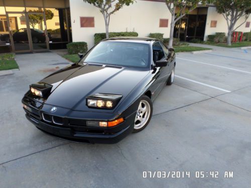 1995 bmw 850csi with 73k miles,# 220 out of 225 ever made ,msrp $104650.00