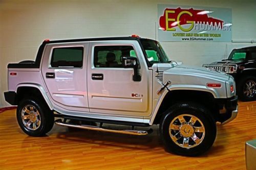 2009 hummer h2 sut luxury special edition for sale~loaded~rare silver ice