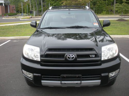 2003 toyota 4runner limited 4.7l v8 4x4 clean history leather sunroof jbl stereo