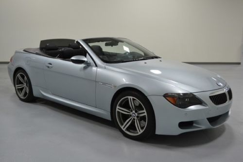 2006 2007 bmw m6 convertible perfect silver