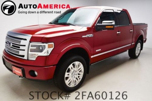 2013 ford f-150 4x4 ltd 31k miles rearcam sunroof vent seat crewcab one owner