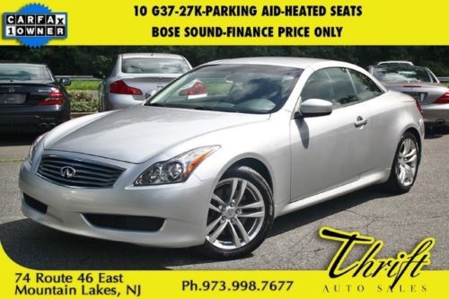 10 g37-27k-parking aid-heated seats-bose sound-finance price only